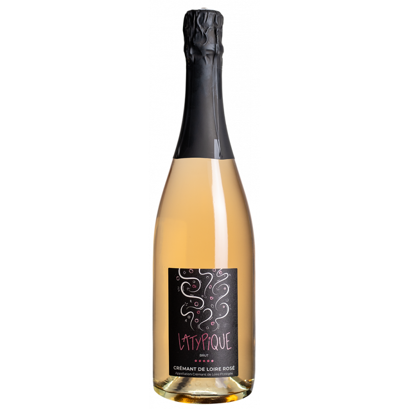 Crémant de Loire rosé bio - L'Atypique